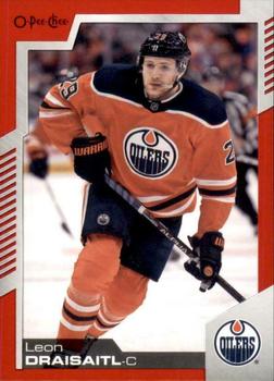2020-21 O-Pee-Chee - Red #1 Leon Draisaitl Front