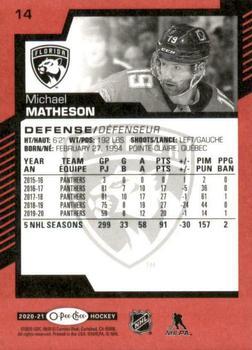 2020-21 O-Pee-Chee - Red #14 Michael Matheson Back