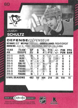 2020-21 O-Pee-Chee - Red #60 Justin Schultz Back