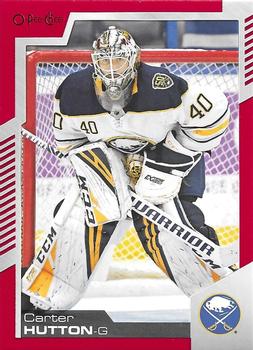 2020-21 O-Pee-Chee - Red #99 Carter Hutton Front