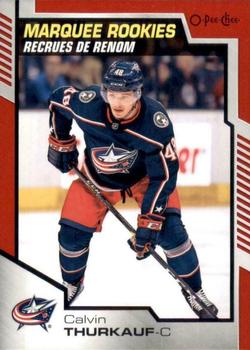 2020-21 O-Pee-Chee - Red #529 Calvin Thurkauf Front