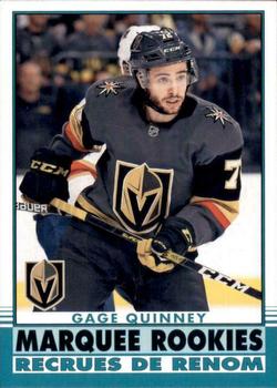 2020-21 O-Pee-Chee - Retro #521 Gage Quinney Front