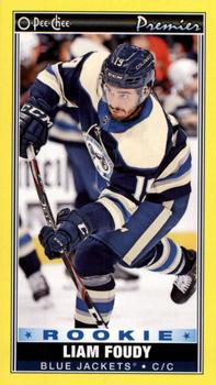 2020-21 O-Pee-Chee - O-Pee-Chee Premier Tallboys Yellow #P-44 Liam Foudy Front