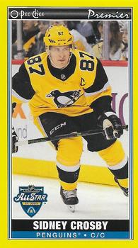 2020-21 O-Pee-Chee - O-Pee-Chee Premier Tallboys Yellow #P-48 Sidney Crosby Front