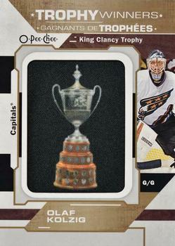 2020-21 O-Pee-Chee - Trophy Patches #P-1 Olaf Kolzig Front