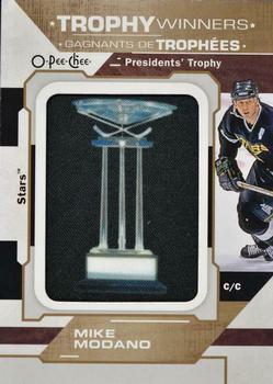 2020-21 O-Pee-Chee - Trophy Patches #P-14 Mike Modano Front