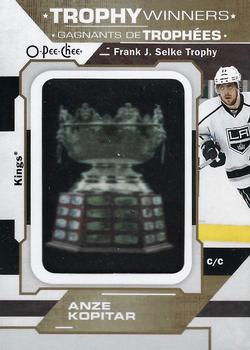 2020-21 O-Pee-Chee - Trophy Patches #P-19 Anze Kopitar Front
