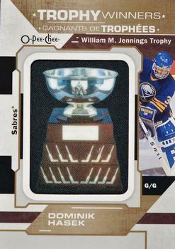 2020-21 O-Pee-Chee - Trophy Patches #P-24 Dominik Hasek Front