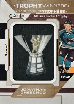 2020-21 O-Pee-Chee - Trophy Patches #P-29 Jonathan Cheechoo Front