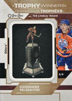 2020-21 O-Pee-Chee - Trophy Patches #P-33 Connor McDavid Front