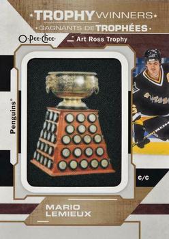 2020-21 O-Pee-Chee - Trophy Patches #P-37 Mario Lemieux Front