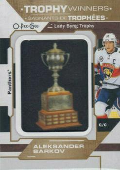 2020-21 O-Pee-Chee - Trophy Patches #P-41 Aleksander Barkov Front