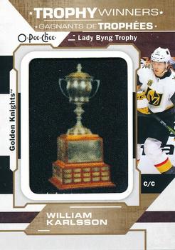 2020-21 O-Pee-Chee - Trophy Patches #P-42 William Karlsson Front