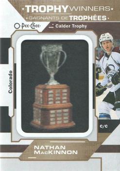 2020-21 O-Pee-Chee - Trophy Patches #P-57 Nathan MacKinnon Front