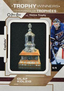 2020-21 O-Pee-Chee - Trophy Patches #P-62 Olaf Kolzig Front