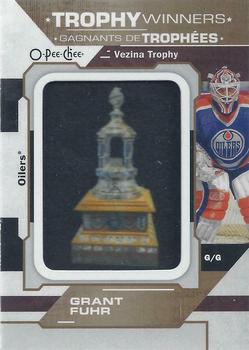 2020-21 O-Pee-Chee - Trophy Patches #P-64 Grant Fuhr Front