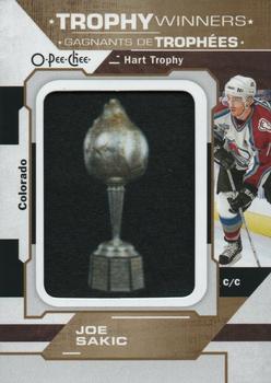 2020-21 O-Pee-Chee - Trophy Patches #P-69 Joe Sakic Front