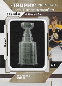 2020-21 O-Pee-Chee - Trophy Patches #P-75 Bobby Orr Front