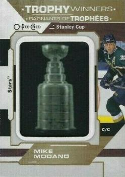 2020-21 O-Pee-Chee - Trophy Patches #P-77 Mike Modano Front