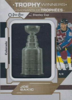 2020-21 O-Pee-Chee - Trophy Patches #P-79 Joe Sakic Front