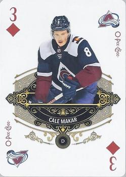 2020-21 O-Pee-Chee - Playing Cards #3♦ Cale Makar Front