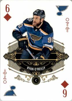 2020-21 O-Pee-Chee - Playing Cards #6♦ Ryan O'Reilly Front