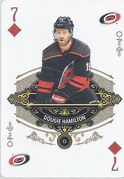 2020-21 O-Pee-Chee - Playing Cards #7♦ Dougie Hamilton Front