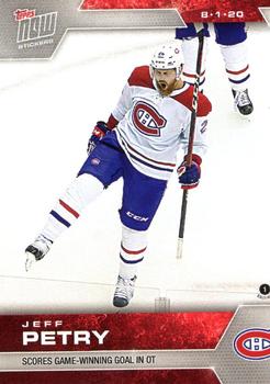 2019-20 Topps Now NHL Stickers - Stanley Cup Playoffs #SCP-2 Jeff Petry Front