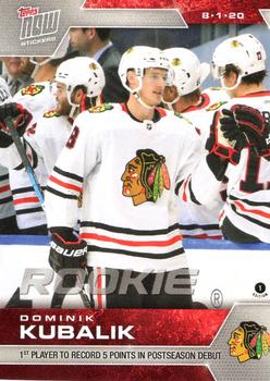 2019-20 Topps Now NHL Stickers - Stanley Cup Playoffs #SCP-3 Dominik Kubalik Front
