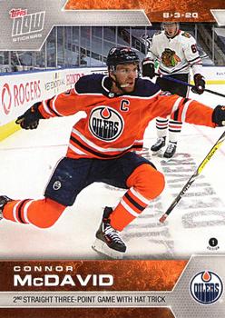 2019-20 Topps Now NHL Stickers - Stanley Cup Playoffs #SCP-6 Connor McDavid Front