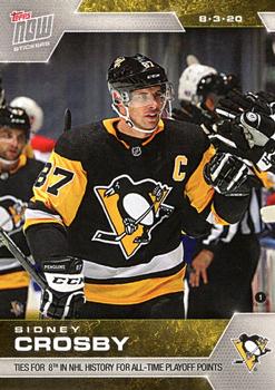 2019-20 Topps Now NHL Stickers - Stanley Cup Playoffs #SCP-7 Sidney Crosby Front