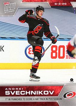 2019-20 Topps Now NHL Stickers - Stanley Cup Playoffs #SCP-8 Andrei Svechnikov Front
