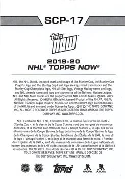 2019-20 Topps Now NHL Stickers - Stanley Cup Playoffs #SCP-17 Montreal Canadiens Back