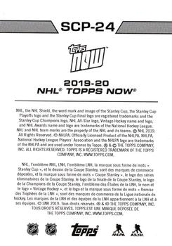 2019-20 Topps Now NHL Stickers - Stanley Cup Playoffs #SCP-24 Kevin Hayes Back