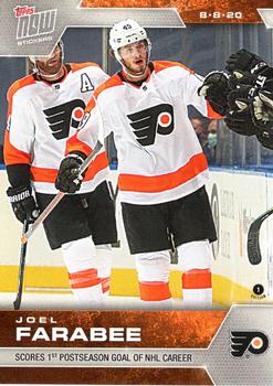 2019-20 Topps Now NHL Stickers - Stanley Cup Playoffs #SCP-31 Joel Farabee Front