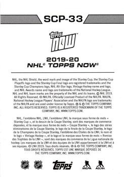 2019-20 Topps Now NHL Stickers - Stanley Cup Playoffs #SCP-33 Philadelphia Flyers Back