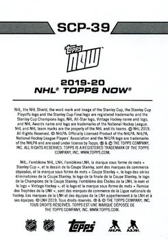 2019-20 Topps Now NHL Stickers - Stanley Cup Playoffs #SCP-39 NHL Back