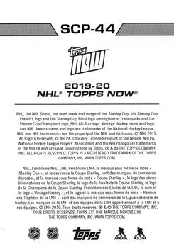 2019-20 Topps Now NHL Stickers - Stanley Cup Playoffs #SCP-44 New York Islanders Back