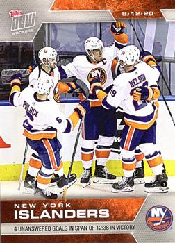2019-20 Topps Now NHL Stickers - Stanley Cup Playoffs #SCP-44 New York Islanders Front