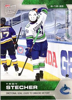 2019-20 Topps Now NHL Stickers - Stanley Cup Playoffs #SCP-45 Troy Stecher Front