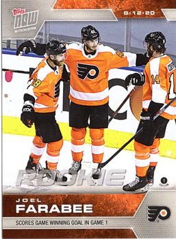 2019-20 Topps Now NHL Stickers - Stanley Cup Playoffs #SCP-47 Joel Farabee Front