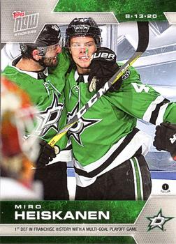 2019-20 Topps Now NHL Stickers - Stanley Cup Playoffs #SCP-53 Miro Heiskanen Front