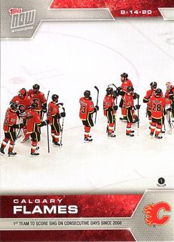2019-20 Topps Now NHL Stickers - Stanley Cup Playoffs #SCP-60 Calgary Flames Front