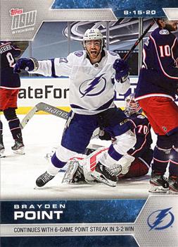 2019-20 Topps Now NHL Stickers - Stanley Cup Playoffs #SCP-62 Brayden Point Front
