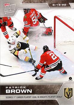 2019-20 Topps Now NHL Stickers - Stanley Cup Playoffs #SCP-64 Patrick Brown Front