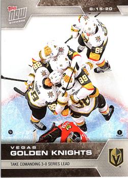 2019-20 Topps Now NHL Stickers - Stanley Cup Playoffs #SCP-65 Vegas Golden Knights Front