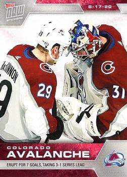 2019-20 Topps Now NHL Stickers - Stanley Cup Playoffs #SCP-72 Colorado Avalance Front