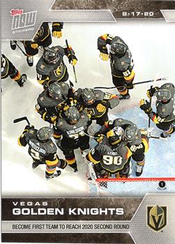 2019-20 Topps Now NHL Stickers - Stanley Cup Playoffs #SCP-76 Vegas Golden Knights Front