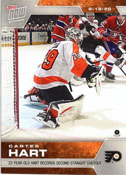 2019-20 Topps Now NHL Stickers - Stanley Cup Playoffs #SCP-77 Carter Hart Front