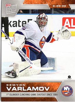 2019-20 Topps Now NHL Stickers - Stanley Cup Playoffs #SCP-88 Semyon Varlamov Front